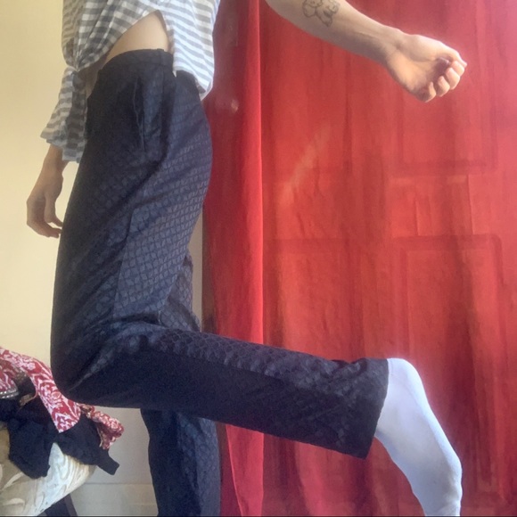 H&M rich black pants 12 - Picture 4 of 8